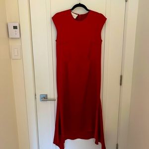 Cedric Charlie Red Holiday Dress